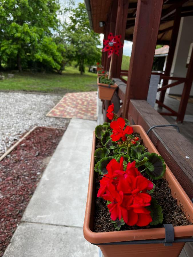 Apartamento Poettyoesotthon Vendeghaz Tiszabábolna Exterior foto